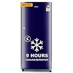 Whirlpool 184 L 2 Star Direct-Cool Single Door Refrigerator (205 WDE CLS 2S SAPPHIRE BLUE-Y, Blue, 2026 Model)