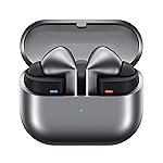 Samsung Galaxy Buds3 Pro Wireless Earbuds, Powered by Galaxy AI, IP57, Active Noise Cancellation, Adaptive Noise Control, 37hrs Battery, 360 Surround Sound, Pinch Controls, Galaxy Ecosystem, Silver