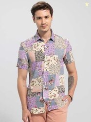 Snitch Men Printed Casual Shirt