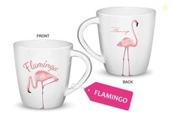 Cello Melmoware Joycee Mugs, 200ml, Flamingo Design, Pack of 1