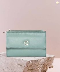 Caprese Women Casual Green Artificial Leather Wallet