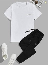 M7 By Metronaut Printed Men Track Suit