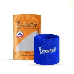 Cockatoo Wrist Band for Men and Women - Gym, Badminton, Workout (Pack