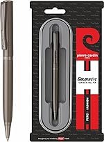 Pierre Cardin Golden Eye Gun Metal Premium Ball Pen with Twist Mechanism | Elegant Gun Metal Trims & Stylish Looks | Ideal for Festive & Corporate Gifting