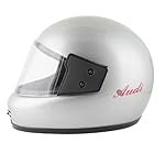 Sage Square Audi Full Face Clear Visor Helmet | ISI Certified | High Standard Safety | Extra Comfort & Stylish