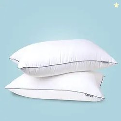The Sleep Company Plush Pillow | Super Soft | 100% Virgin Microfiber F