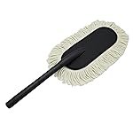 Car Duster Microfiber Brush Shine & Dust Removal Cleaning Brush Duster for Cars, SUVs & All Vehicles â White
