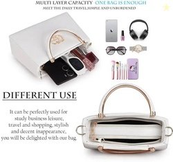 Clovia Fashion Women White, Gold Shoulder Bag