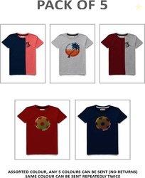 Hellcat Boys Graphic Print Cotton Blend Regular T Shirt