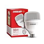 Eveready 30W LED Hammer Bulb with B22 Base, High CRI, 4KV Surge Protection, Energy Efficient & Long Life â Cool Daylight (6500K) for Home & Commercial Use