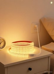 Refulgix 600 LEDs 5 m Yellow Steady Strip Rice Lights