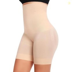 zaxty High-Waisted Tummy Control Shapewear Shorts  Invisible, Under-Dr