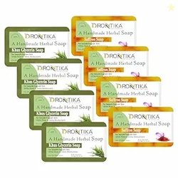 Wild & Pure Handmade Assorted Bath Soap Saffron & Khus Glycerin Combo