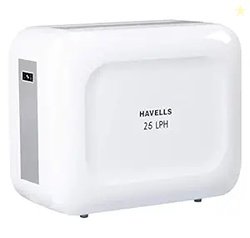 Havells 25 LPH Water Purifier (White and Grey), Absolutely Safe RO+UV