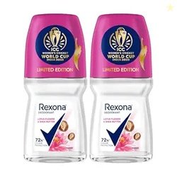 Rexona Lotus Flower & Shea Butter Antiperspirant Roll-On | for Women |
