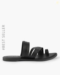 Uniquest Toe-Ring Flat Sandals