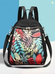 JAISOM Women Printed Backpack with Anti-Theft