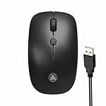 ProDot 215 USB Wired Mouse with 1000/1200/1600 Mouse Speed Ideal for PC, Mac, Gaming, and Office Use (215- Matte)