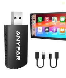 Wireless Carplay Adapter for iPhone, Dual-Core 5G Chip Auto-Connect in