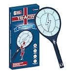 Tri-Activ Anti Mosquito Bat | 6 Months Warranty | Rechargable Upto 500 Times | Mosquito Killer Racket | Insect Killer & Fly Swatter | Long Lasting Battery |ISO Certified | Pack of 1