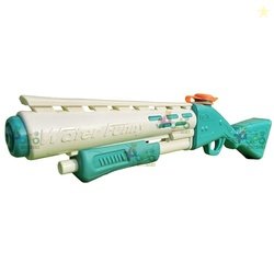 Popo Toys Holi Push Rapid Action Super Power Viper Gun | Large | Turqu