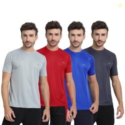 FTX Men Polyester Regular Fit T-Shirt