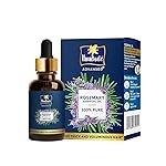 Parachute Advansed Rosemary Essential Oil 30ml| 100% Pure | for Thick & Voluminous Hair | Moisturises dry hair, Reduces hair breakage, Improves hair Resilience, Promotes Healthy-Looking Hair