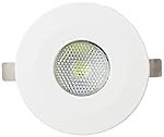 wipro Polycarbonate Garnet 2W Led Integrated Spotlight | Green Color | Compact Design Ceiling Spot Light for Cabinets & Wardrobes| Cutout – 33Mm|Pack of 3