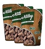 Nutzy Lal Chuara 600 Grams (200 Grams X 3) – Lal Sukha Khajoor Known For Their Natural Sweetness | High Quality Chuara | Red Dried Dates Widely Used in Indian Kitchens for Sweets, Kheer, and Health Recipes | Sukha Lal Chuara Gives Energy & Fiber Source | 