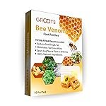 GROOTS Bee Venom foot patch Detox Foot patches Pain Relief Detox patch Cleansing Toxin Remover Foot Pads Detoxify Stress Relief Sleep Patch for Detoxification For Men And Women (1 BOXES = 10 Patches) (Pack Of 1)