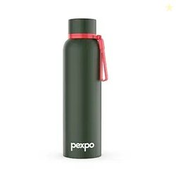Pexpo Insulated Water Bottle 1 LTR, Stainless Steel Leak Proof Flask,