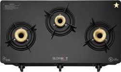 BLOWHOT Pearl Heavy Brass 3 Burner Stove Stainless Stee...
