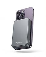 Nextech MagNxt | 10,000mAh MagSafe Power Bank | 22.5W Fast Charging | Type-C PD | 15W Magnetic Charging | iPhone Power Bank Wireless | Compatible with All Smartphones | LED Indicator | Metalic Grey