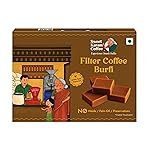 Sweet Karam Coffee Filter Coffee Burfi â 125grams | No Maida or Preservatives | Made with Filter Coffee & Khoa | Authentic Homemade Recipe | Perfect for Gifting & Festive Celebration