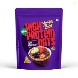 Yogabar 26g High Protein Oats 1kg , Dark Chocolate - Breakfast Cereal