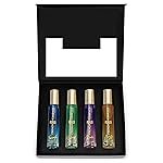 French Essence Luxury Eau De Parfum Gift Set for Men with Triumph, Recharge, Noir & Jazz | Long Lasting 15ml X 4 Fragrance 60ml