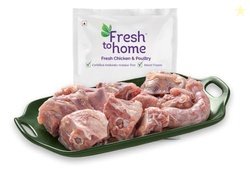 FreshToHome Adult Chicken Soup Bones 480G To 500G Pack For Broth/Stock