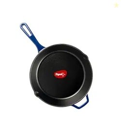 Pigeon Imperi Cast Iron Fry Pan/Skillet, Free Silicone Grip, Pre-Seaso