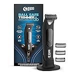 BEARDO Ball Safe Trimmer For Men|Fast Charging Trimmer For Intimate Parts, Beard, Body|Body Grooming Kit – No Nicks Or Cuts, Powerful Motor, Type C, Fast Charging, 110-Min Runtime,Black