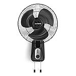 LONGWAY Speedy 12 1 Star 300 mm Energy Saving 3 Blade Wall Fan (Black, Pack of 1)