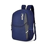 Safari Nudge Laptop Backpack for men & women, school bag for boys and girls, college bag, office bag, travel bag, 3 compartments, Bottle holder, Front pocket, Color Blue