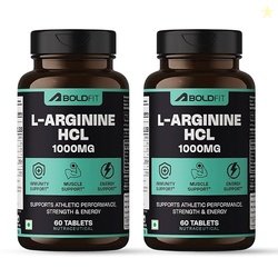 Boldfit L-arginine Tablets 1000mg With Nitric Oxide Amino Acid Made wi