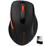 Zebronics Wireless Mouse, Dual Mode 2.4GHz + Bluetooth, Up to 1600 DPI, 6 Buttons, USB Nano Receiver, Ergonomic Design, Plug and Play (Curve)