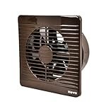 HEWA Onyx 6 inch 150mm high speed Ventilation Exhaust Fan for bathroom, kitchen with 2 year warranty (BROWN)
