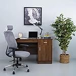 Wakefit Chrome Office Chair | 3 Years Warranty | Office Chairs for Work from Home, Ergonomic Chair, High Back Office Chair, Adjustable Lumbar Support & Armrest Multi Lock- Gravita (White & Grey) DIY