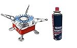 Gadget Deals- camping stove with cylinder | camping gas stove | camping stove – 2800W- Ultra Light Picnic Cooking Gas Burners & butane gas cylinder can – Emergency stove | camping cylinder