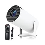 Mini Projector for Home Theater, 1080P HD Portable Projector, Compatible with Mobile/TV Stick/HDMI/USB, LED Movie Projector for Bedroom & Outdoor Supports Netflix, Prime and Youtube, WiFi 5G, BT-5.0