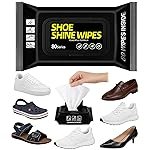 SHITHI Shoe Cleaning Wipes 80 Count | Sneaker Cleaner Wipes for White Shoes, Leather, Sports, Canvas & School Shoes | Wet Wipes for Shoe Care, Polish & Shine | Sneaker Cleaning Kit