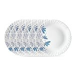 Larah by BOROSIL Twilight 6 Pcs Opalware Plate Set (Dia – 10 inch), White