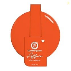 Colors Queen Affair Nail Polish - 06 - Tangy Sun Set, 13ml | Rich Pigm